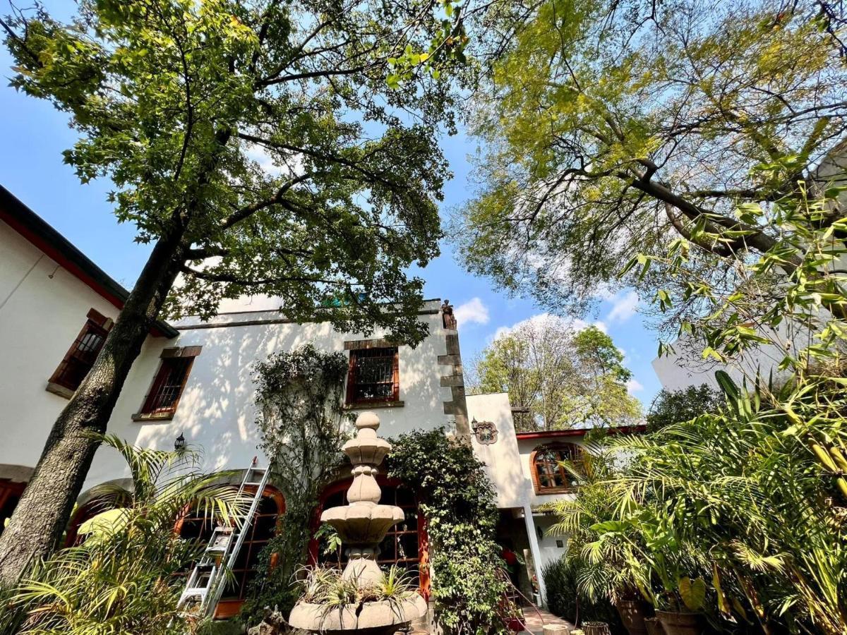 Boutique Hotel And Gallery In San Angel Inn Mexico City Exteriör bild